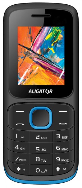 ALIGATOR D210BB DS mobilní telefon černo-modrý