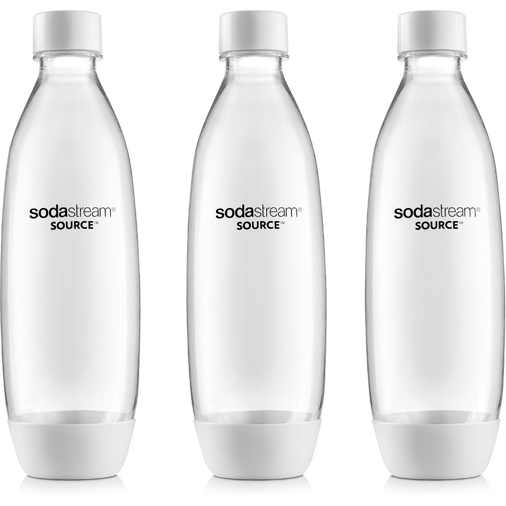 SODASTREAM láhev FUSE 3pack 1l bílá