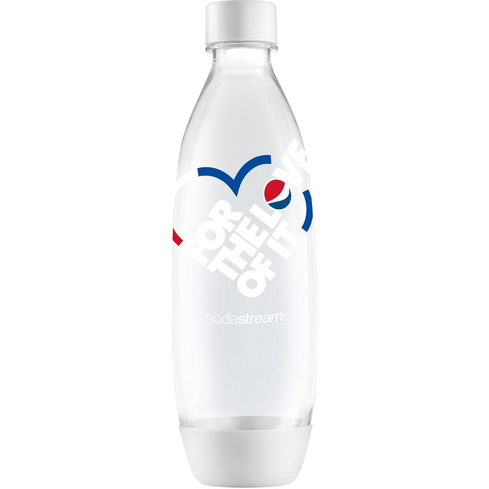 SODASTREAM láhev FUSE 1l Pepsi Love bílá