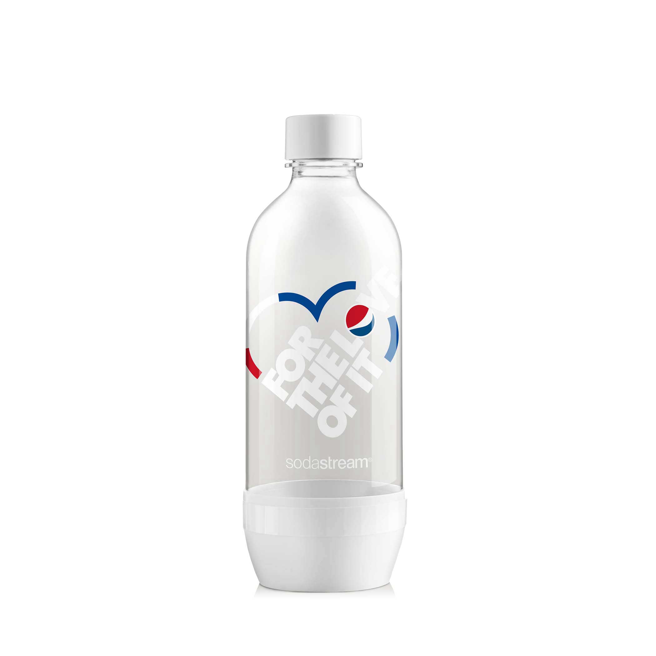 SODASTREAM láhev JET 1l Pepsi Love bílá