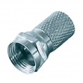 F Konektor 6.8mm s gumovým kroužkem
