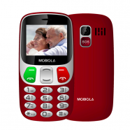 MOBIOLA MB800RED mobilní telefon SENIOR DS červený